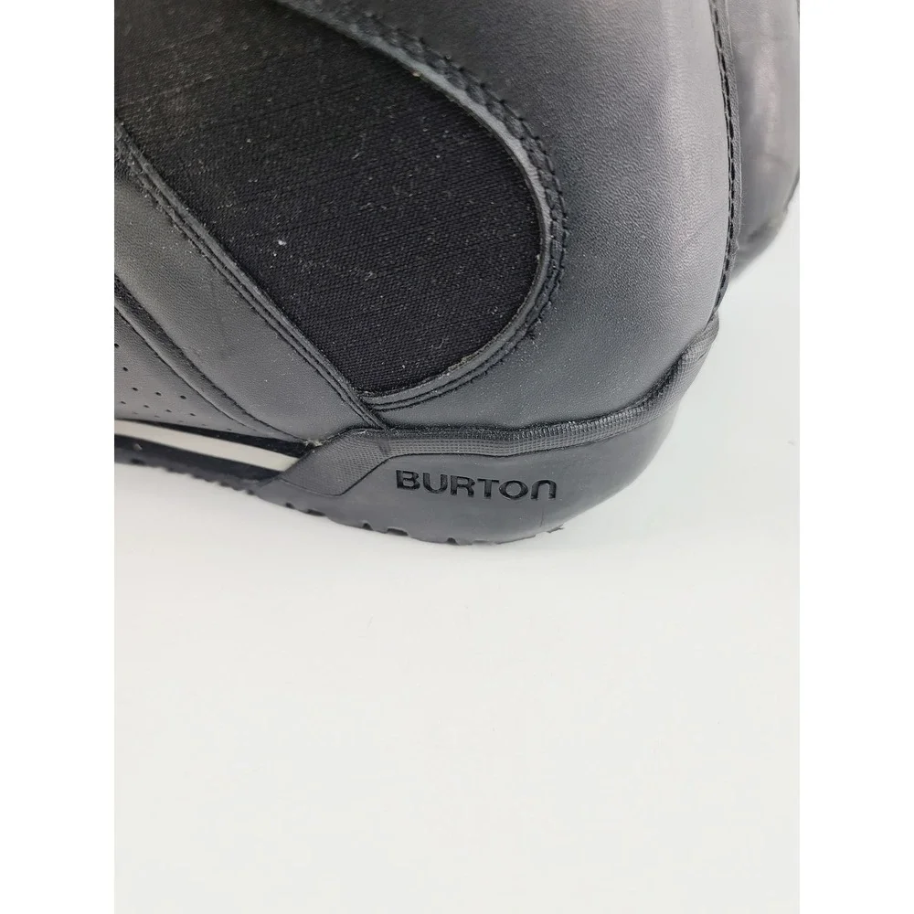 Burton Round Toe Synthetic Leather / Fabric Snowboard Boots, Men's Size 11 Black